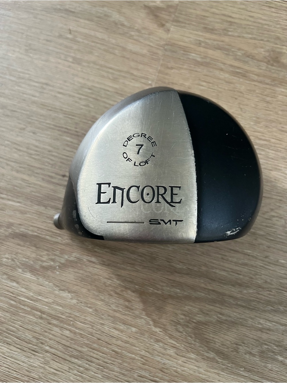 Encore Jeans Driver Head - Black & Silver